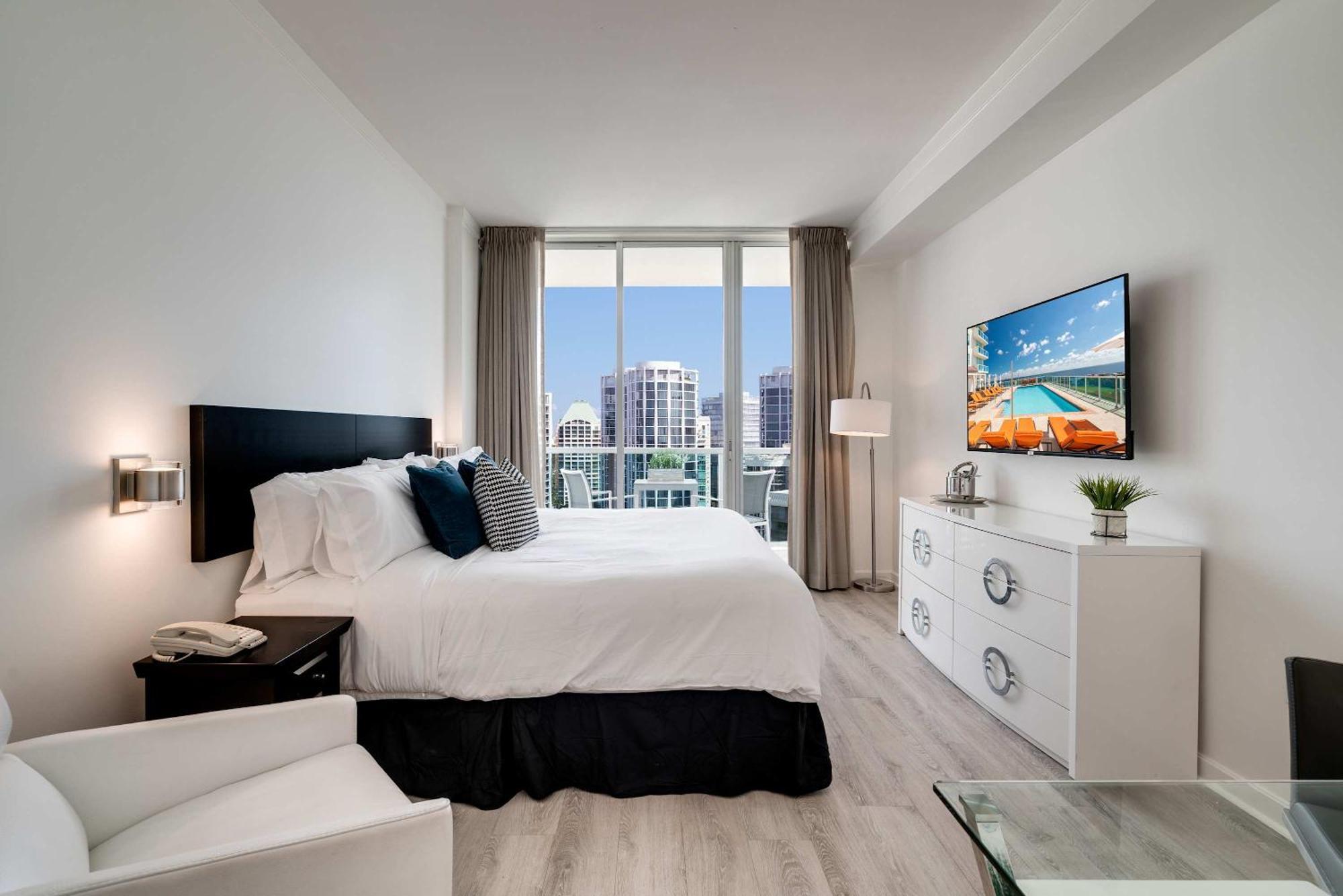 Appartamento Cocktails & Coffee With Bay & View Balconies Miami